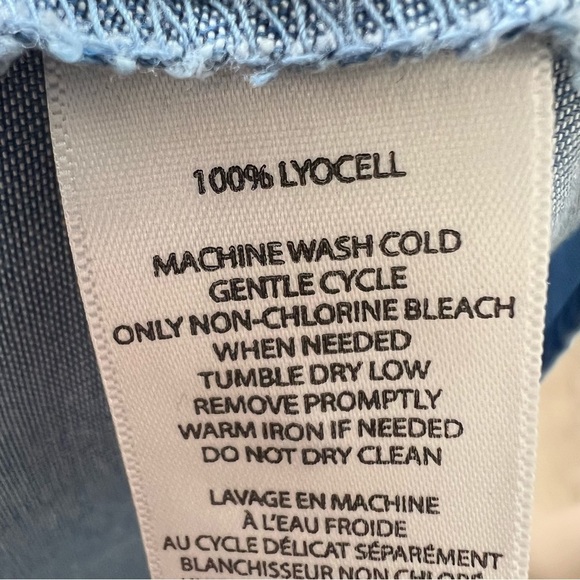 BEACH LUNCH LOUNGE Chambray Dress - Picture 4 of 7